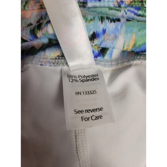 Guru Active Capri Length Yoga Leggings Exercise Running Womens L - Picture 4 of 4